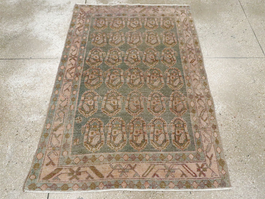 Vintage Persian Malayer Rug, No.29966 - Gss