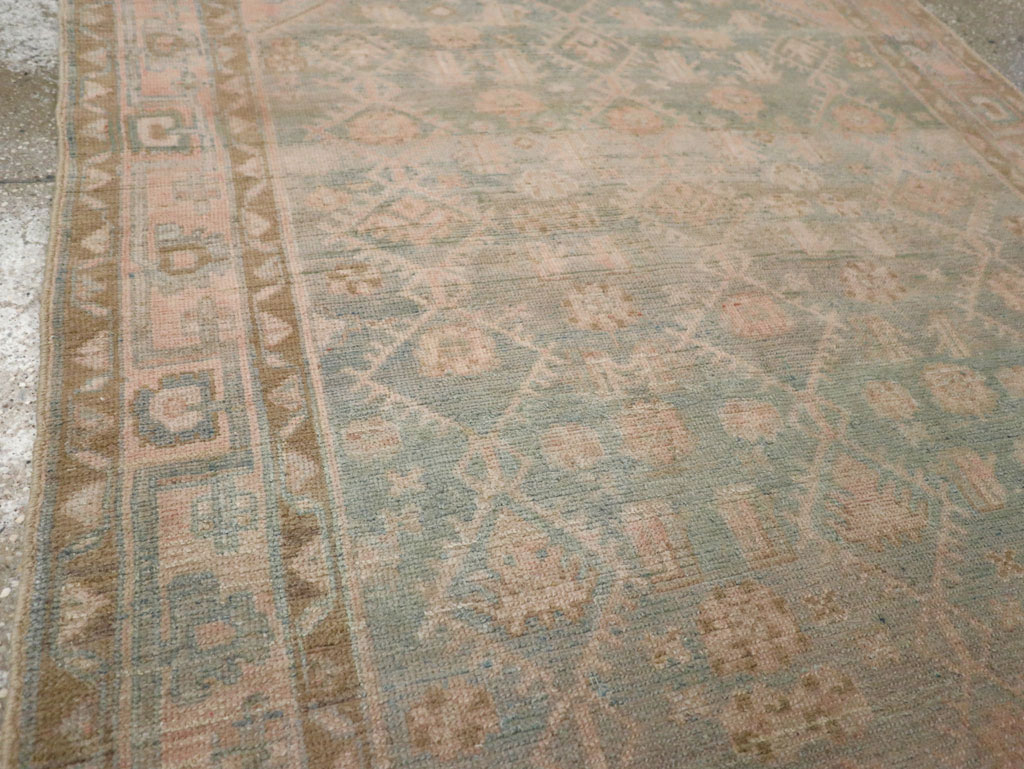 Vintage Persian Malayer Accent Rug, No.29968 - Gss