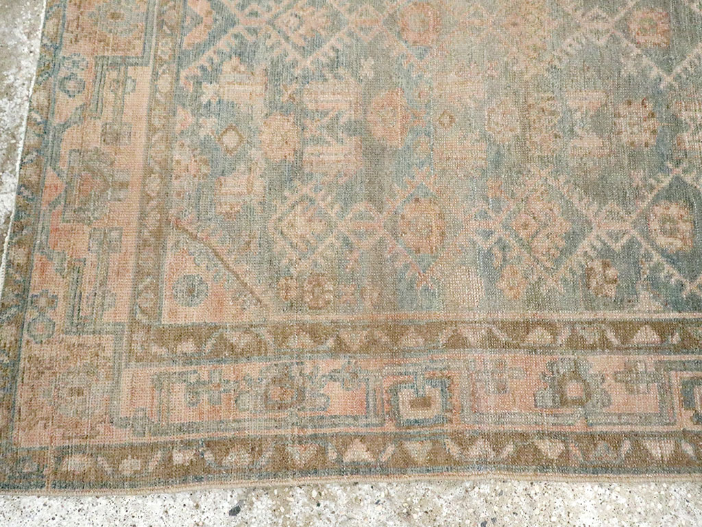 Vintage Persian Malayer Accent Rug, No.29968 - Gss