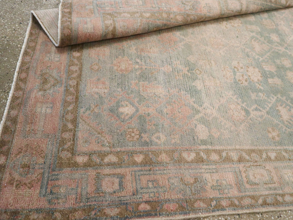 Vintage Persian Malayer Accent Rug, No.29968 - Gss