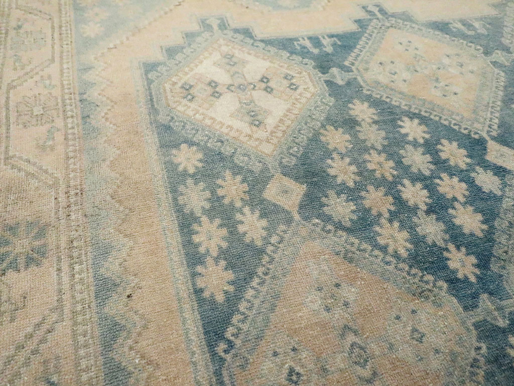 Vintage Persian Afshar Accent Rug, No.29969 - Gss