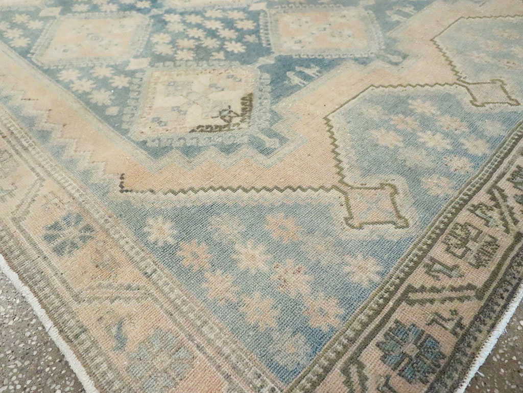 Vintage Persian Afshar Accent Rug, No.29969 - Gss