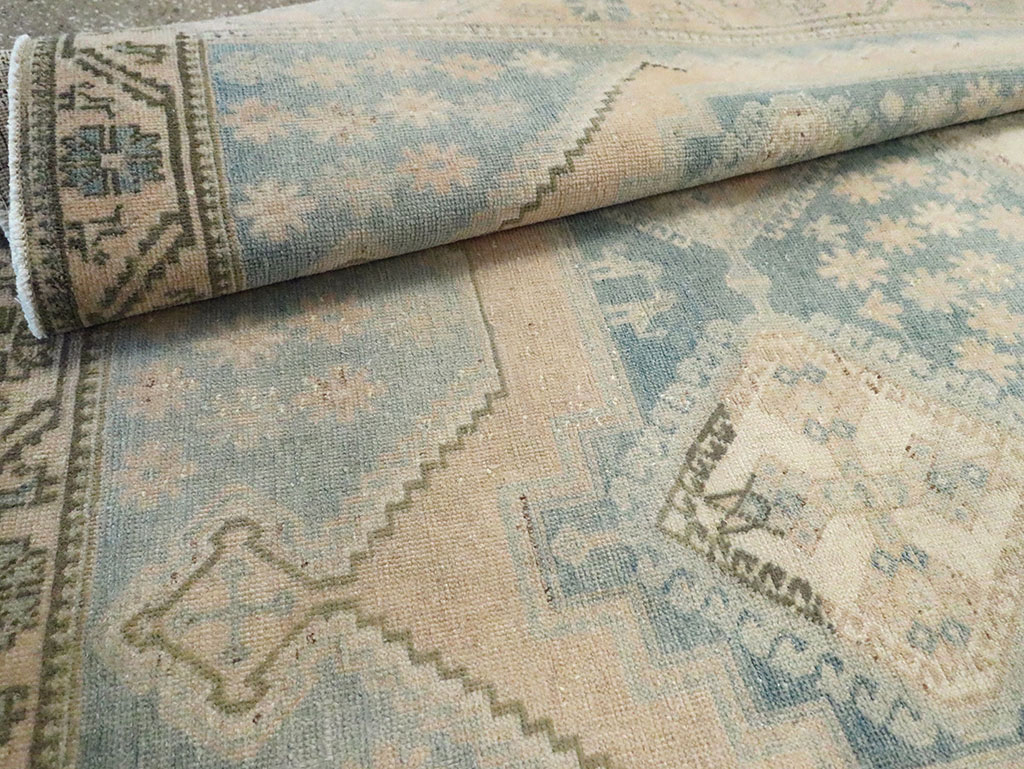 Vintage Persian Afshar Accent Rug, No.29969 - Gss