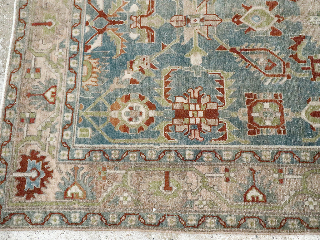 Vintage Persian Malayer Accent Rug, No.29970 - Gss