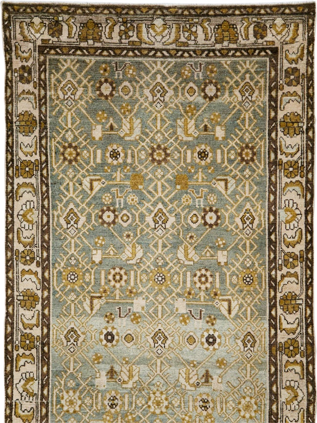 Vintage Persian Malayer Runner, No.29974 - Gss