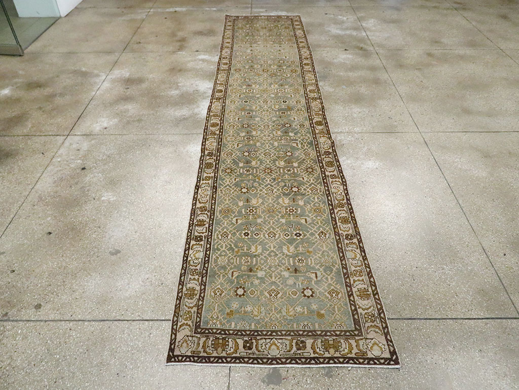 Vintage Persian Malayer Runner, No.29974 - Gss