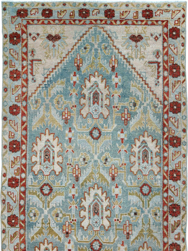 Vintage Persian Malayer Long Runner (Pair: 2 of 2), No.29975 - Gss