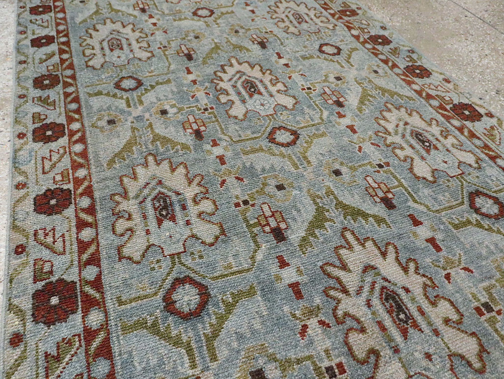 Vintage Persian Malayer Long Runner (Pair: 2 of 2), No.29975 - Gss