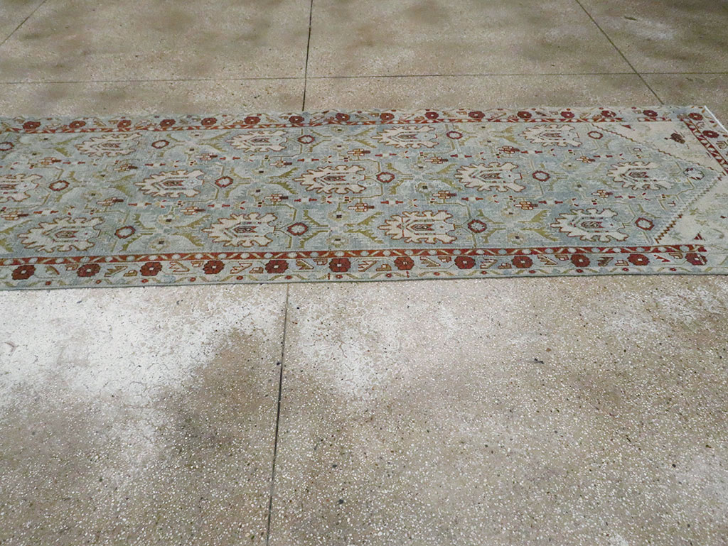 Vintage Persian Malayer Long Runner (Pair: 2 of 2), No.29975 - Gss
