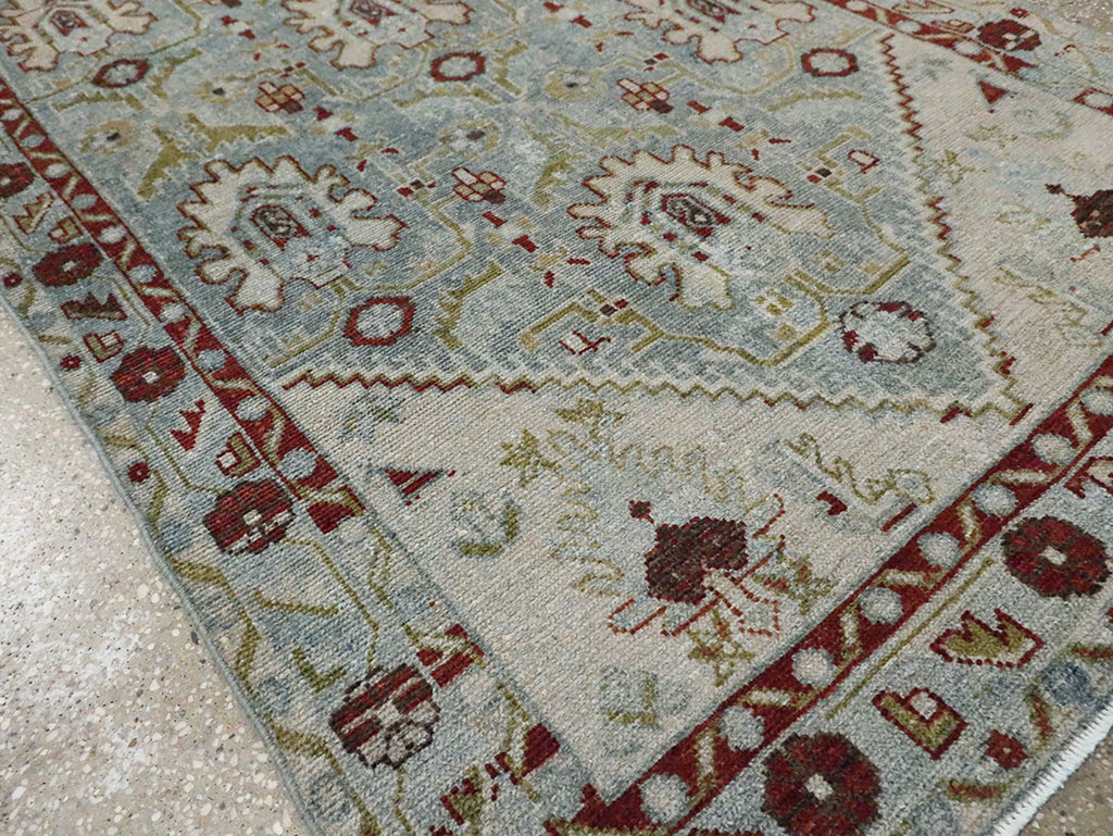 Vintage Persian Malayer Long Runner (Pair: 2 of 2), No.29975 - Gss