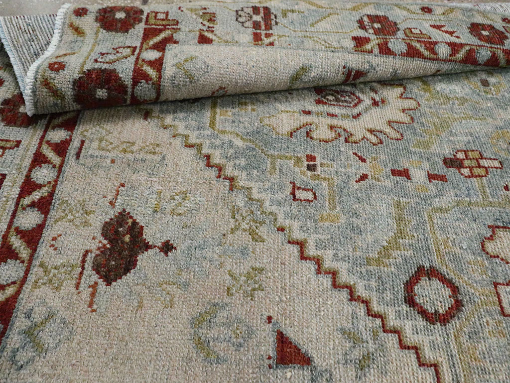 Vintage Persian Malayer Long Runner (Pair: 2 of 2), No.29975 - Gss