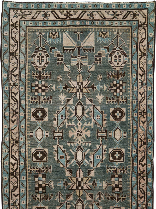 Vintage Persian Malayer Runner, No.29977 - Gss