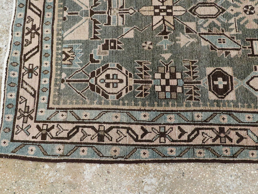 Vintage Persian Malayer Runner, No.29977 - Gss