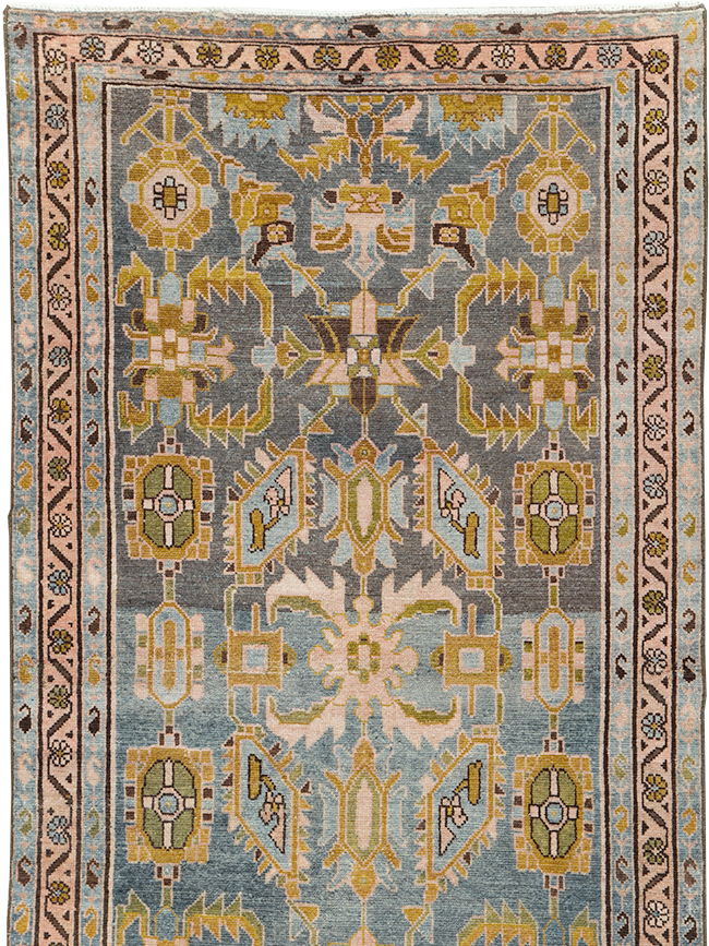 Vintage Persian Malayer Runner, No.29979 - Gss