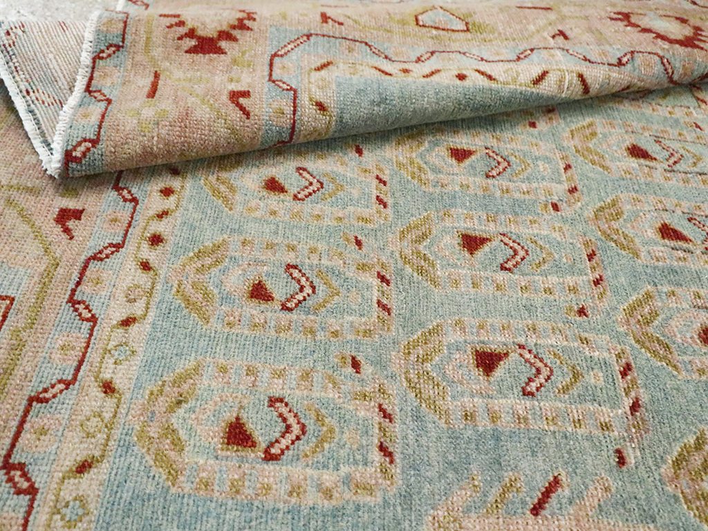 Vintage Persian Malayer Accent Rug, No.29983 - Gss