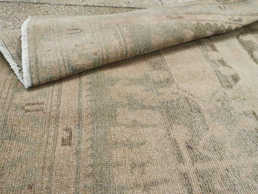 Vintage Persian Malayer Throw Rug, No.29986 - Gss