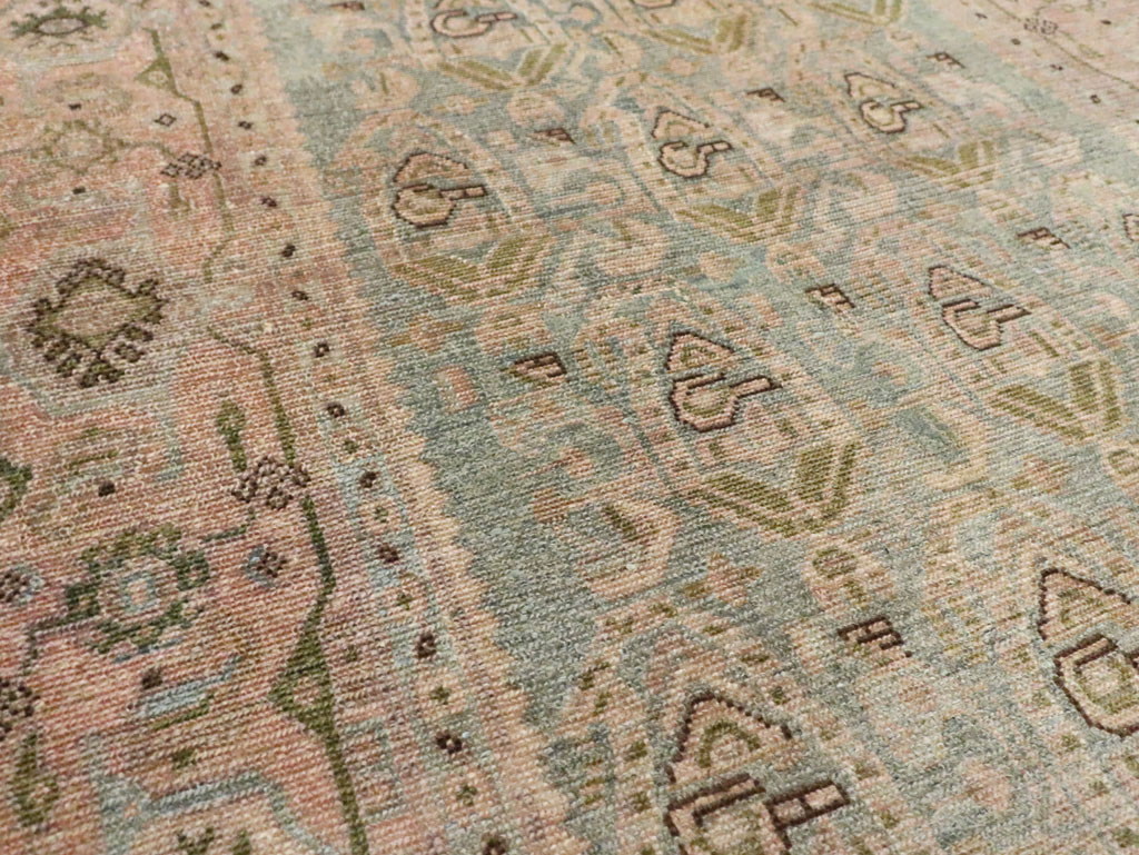 Vintage Persian Malayer Accent Rug, No.29990 - Gss