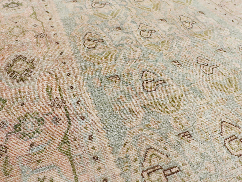 Vintage Persian Malayer Accent Rug, No.29990 - Gss