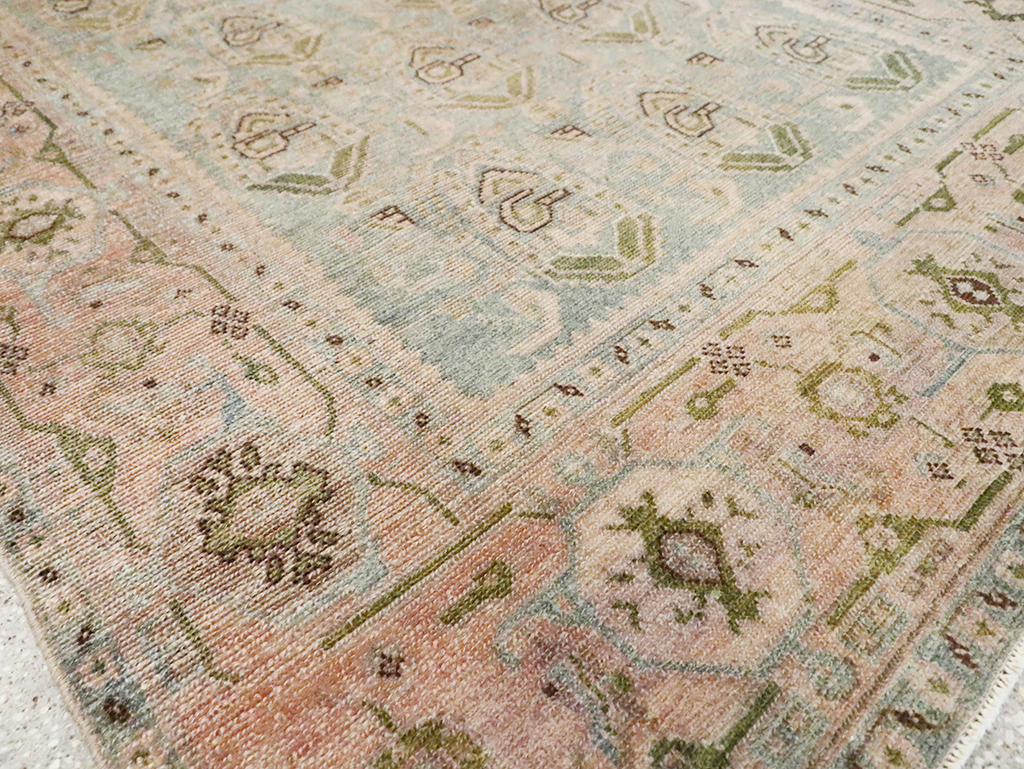 Vintage Persian Malayer Accent Rug, No.29990 - Gss