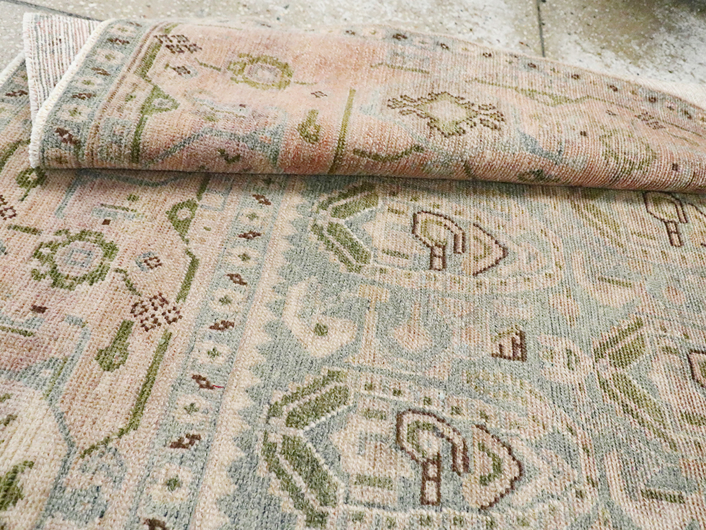 Vintage Persian Malayer Accent Rug, No.29990 - Gss