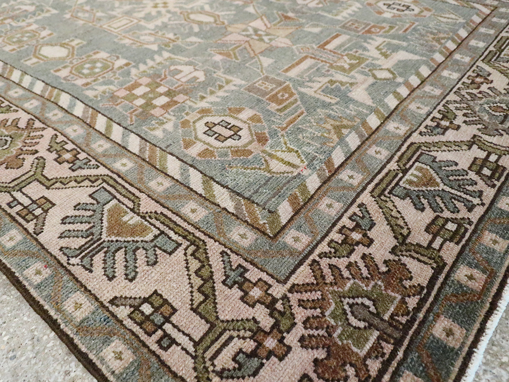Vintage Persian Malayer Accent Rug, No.29991 - Gss