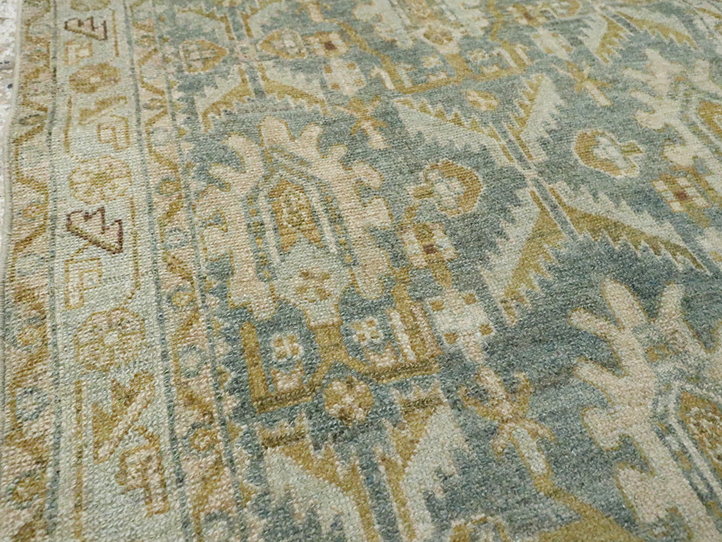 Vintage Persian Malayer Throw Rug, No.29993 - Gss