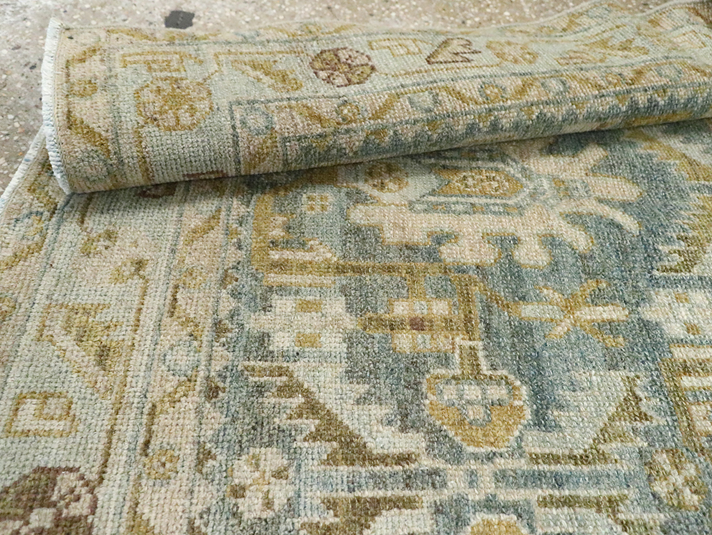 Vintage Persian Malayer Throw Rug, No.29993 - Gss