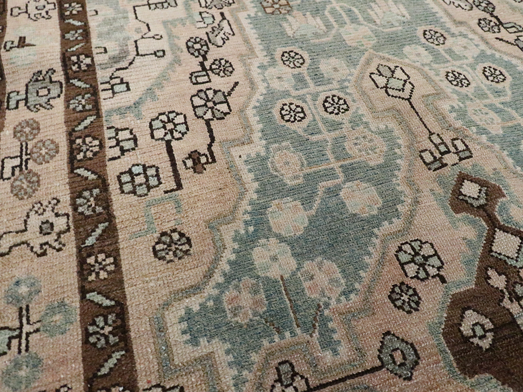 Vintage Persian Malayer Accent Rug, No.29994 - Gss