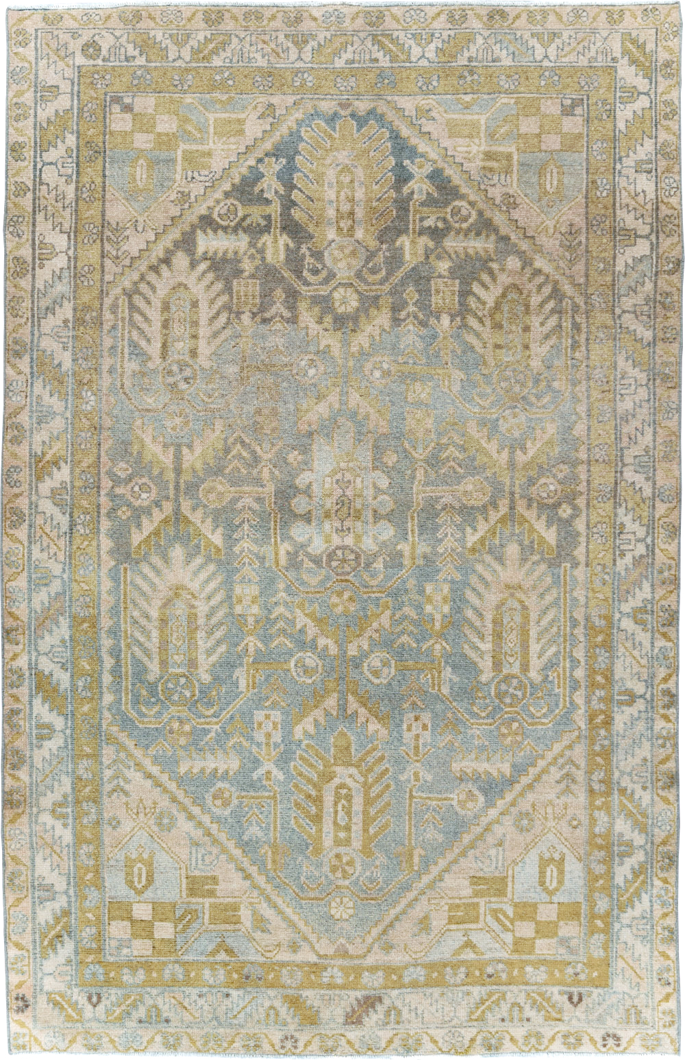 Vintage Persian Malayer Rug, No.29995 - Gss