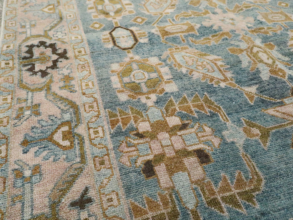 Vintage Persian Malayer Accent Rug, No.29996 - Gss