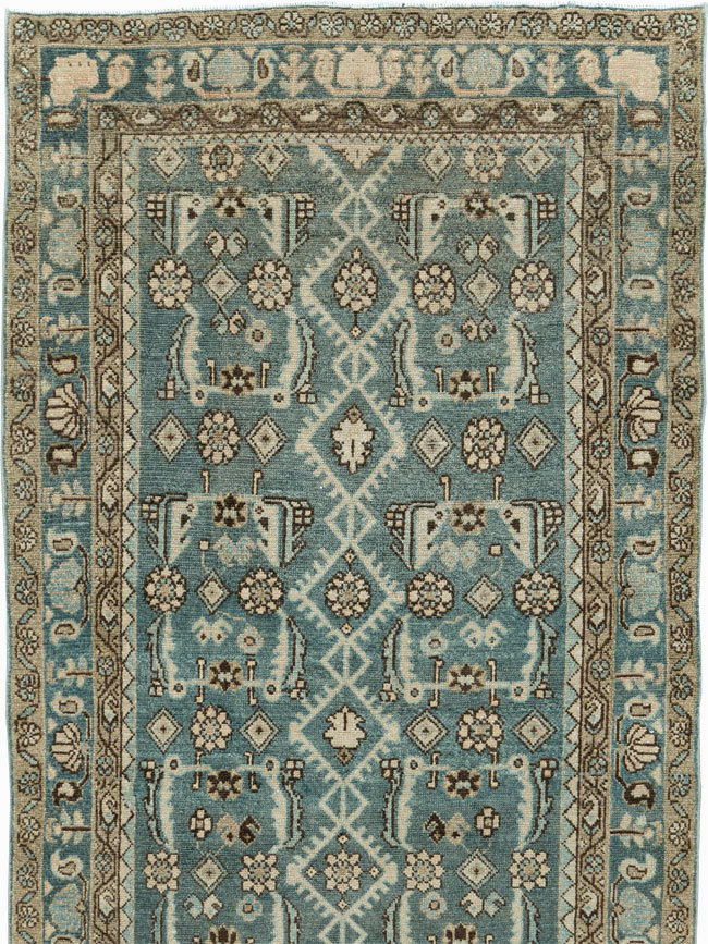 Vintage Persian Malayer Runner, No.29997 - Gss