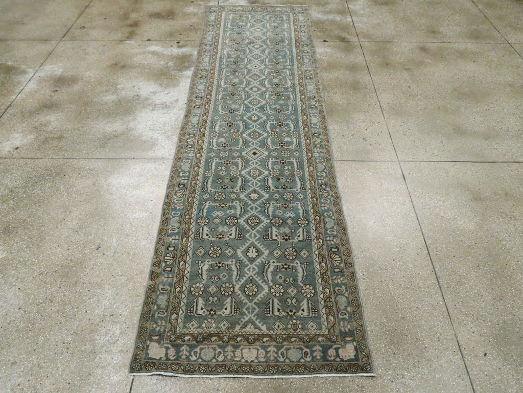 Vintage Persian Malayer Runner, No.29997 - Gss