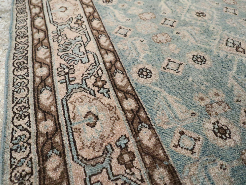 Vintage Persian Malayer Throw Rug, No.29998 - Gss