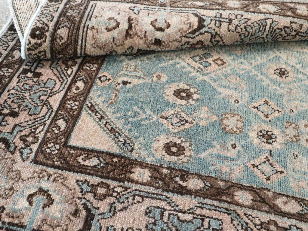 Vintage Persian Malayer Throw Rug, No.29998 - Gss