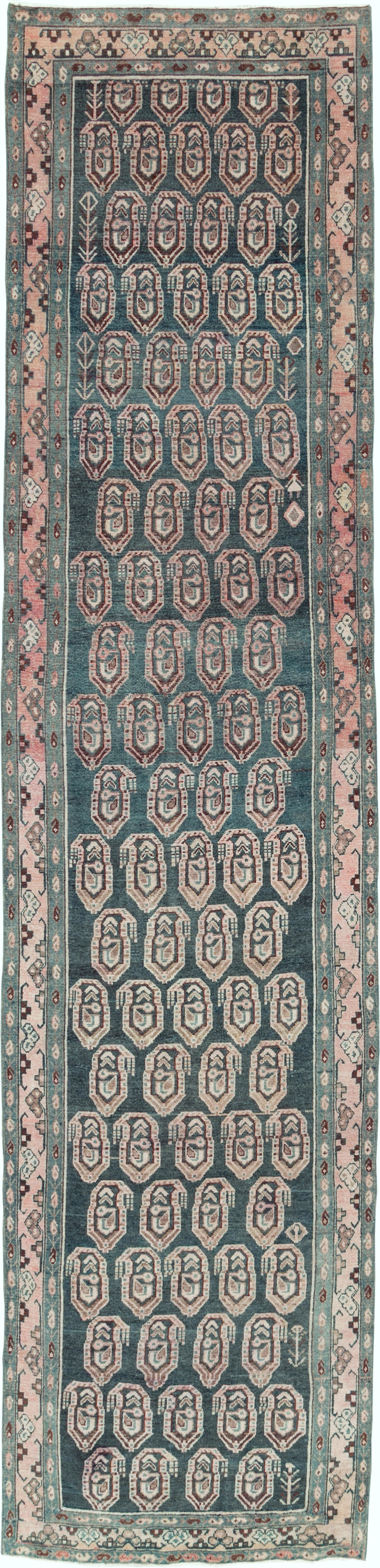 Vintage Persian Malayer Runner, No.29999 - Gss