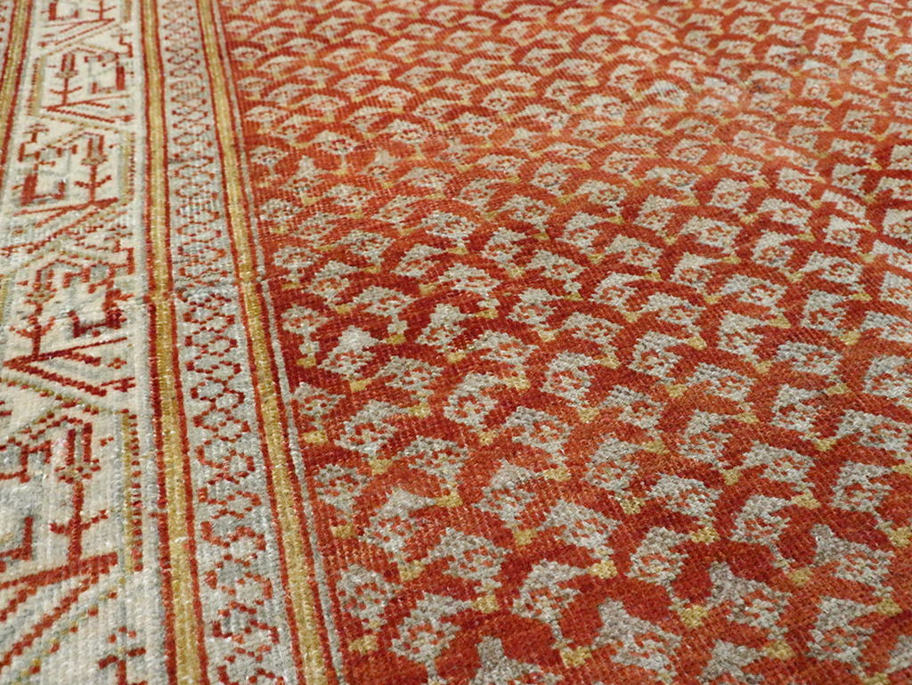 Vintage Persian Malayer Accent Rug, No.30001 - Gss