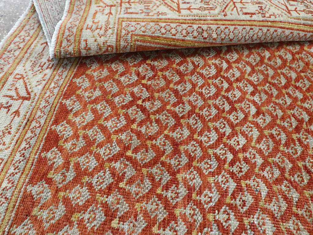 Vintage Persian Malayer Accent Rug, No.30001 - Gss