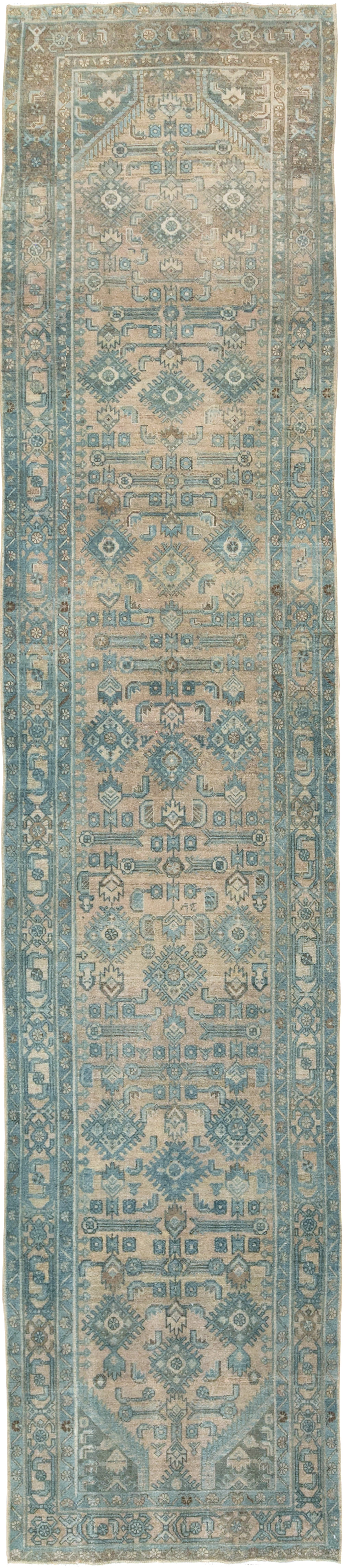 Antique Persian Malayer Runner, No.30003 - Gss