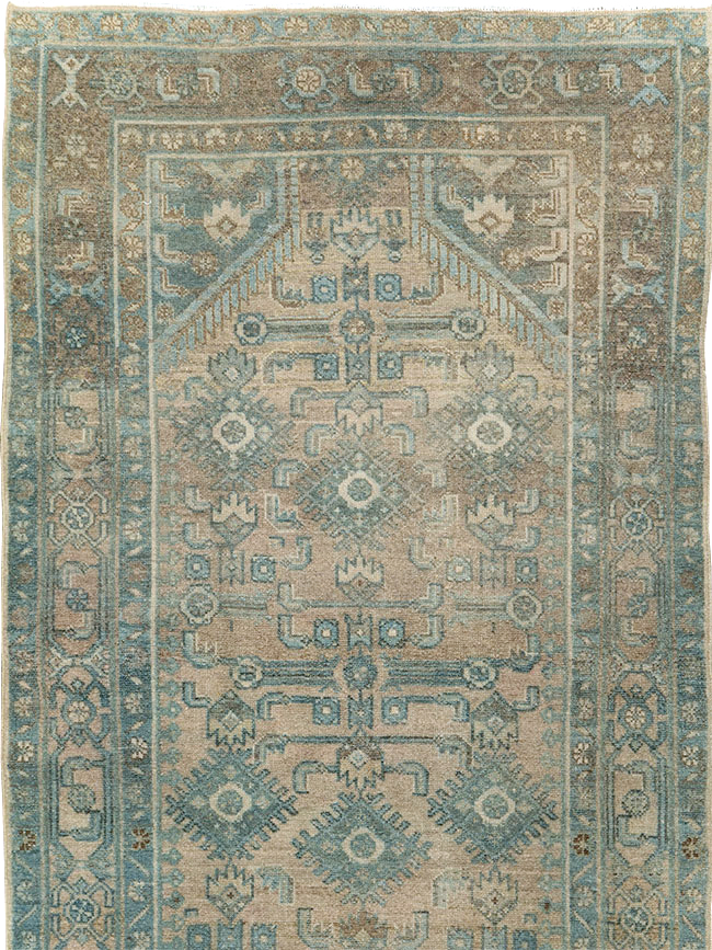 Antique Persian Malayer Runner, No.30003 - Gss