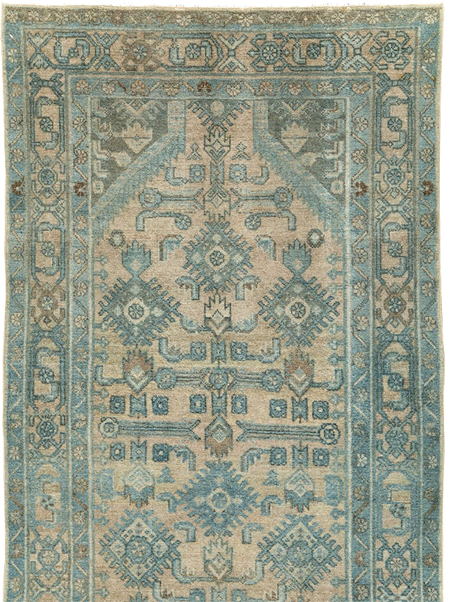 Antique Persian Malayer Runner, No.30003 - Gss