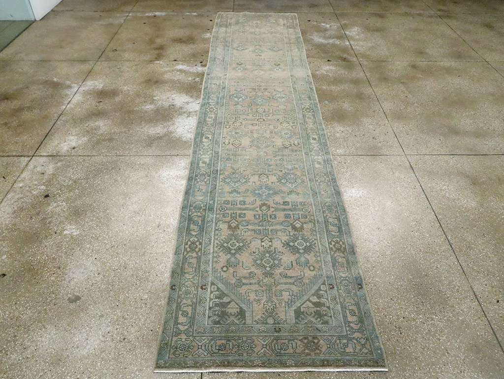 Antique Persian Malayer Runner, No.30003 - Gss
