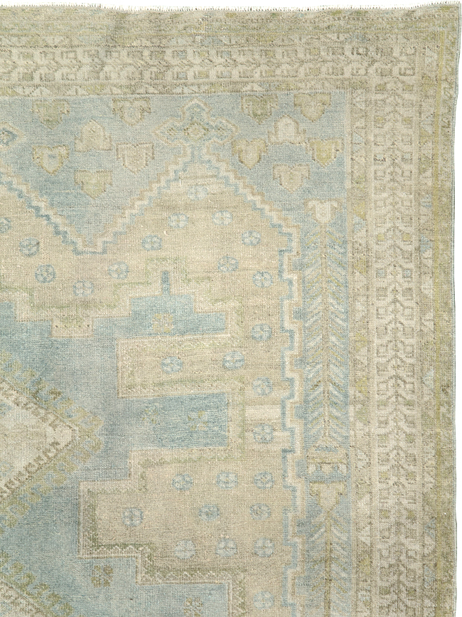 Vintage Persian Afshar Tribal Accent Rug, No.30009 - Gss