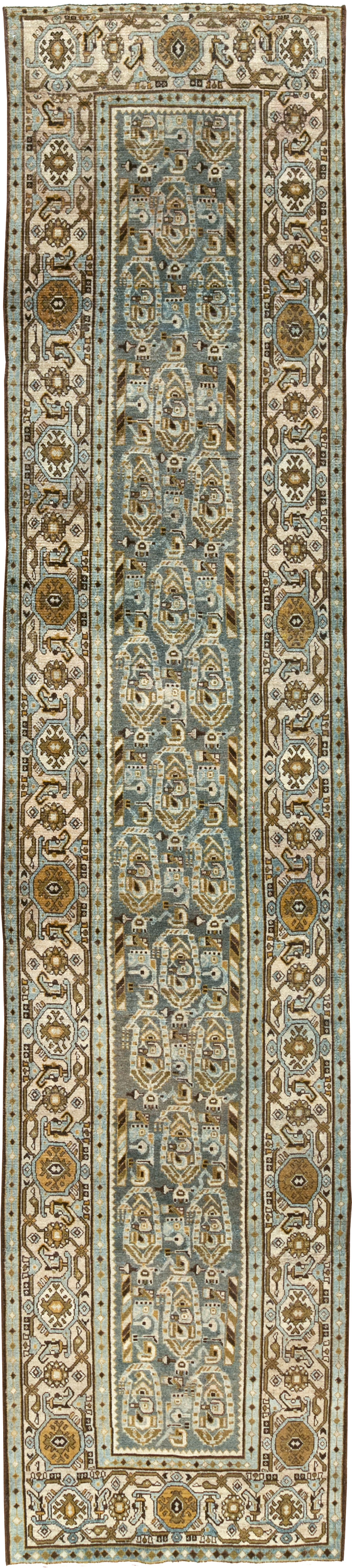 Vintage Persian Malayer Runner, No.30015 - Gss