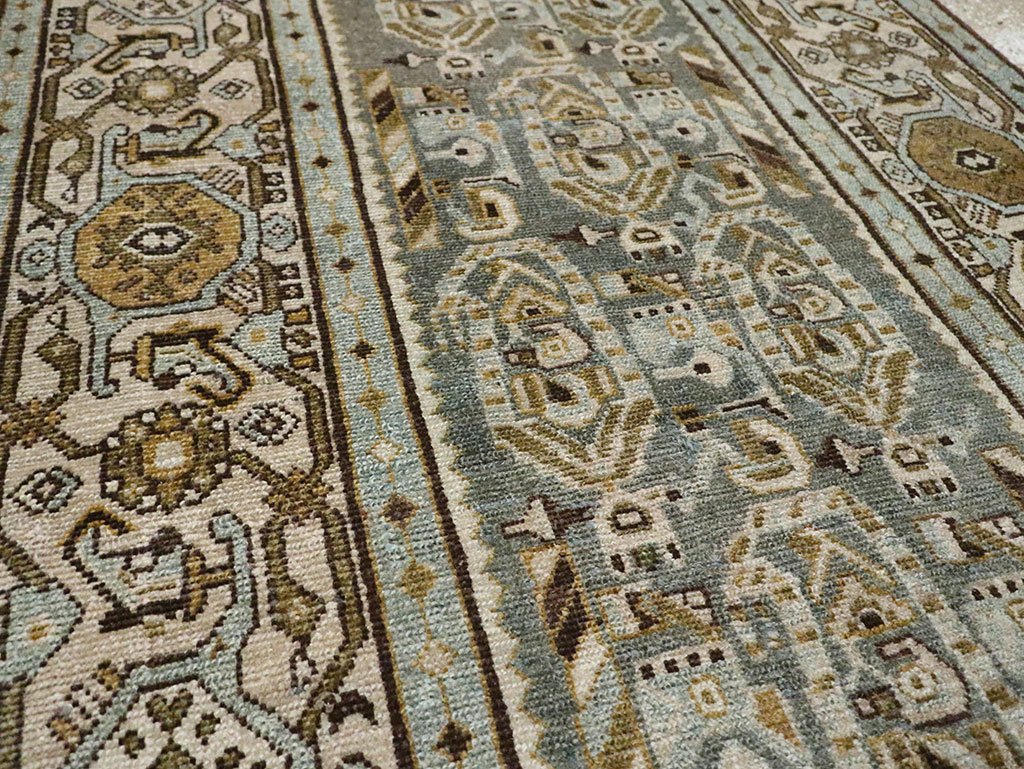 Vintage Persian Malayer Runner, No.30015 - Gss