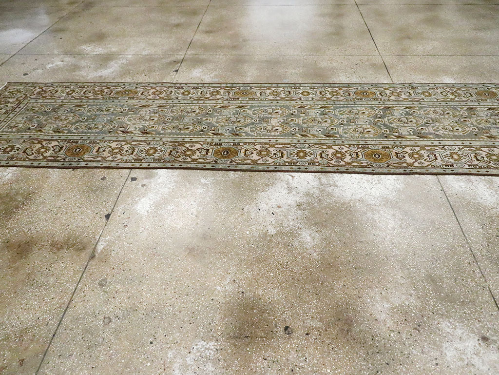 Vintage Persian Malayer Runner, No.30015 - Gss