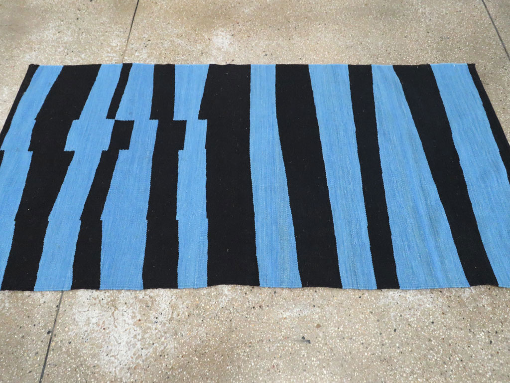 Modern Turkish Flatweave Kilim, No.30016 - Gss