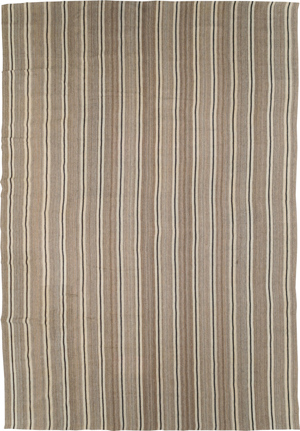 Modern Turkish Oversize Flatweave, No.30019 - Gss