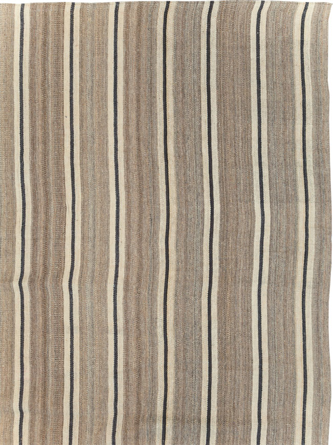 Modern Turkish Oversize Flatweave, No.30019 - Gss