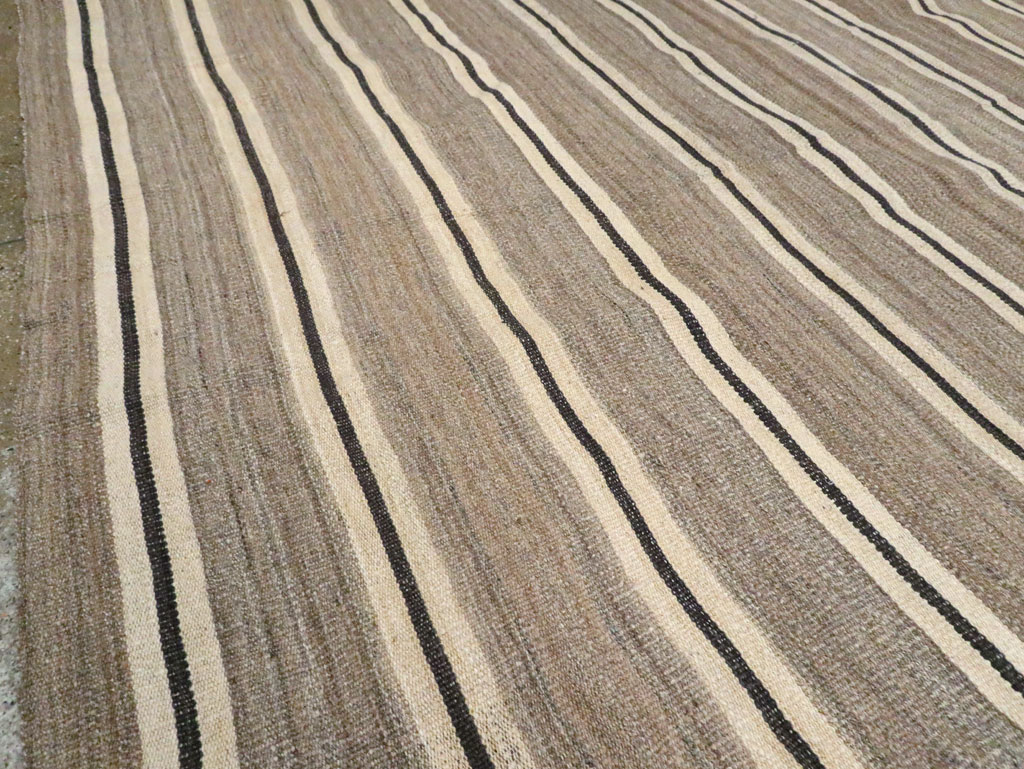 Modern Turkish Oversize Flatweave, No.30019 - Gss