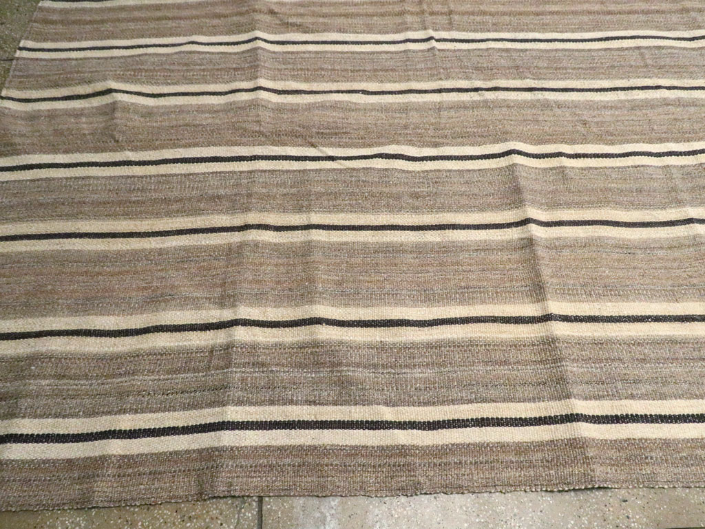 Modern Turkish Oversize Flatweave, No.30019 - Gss